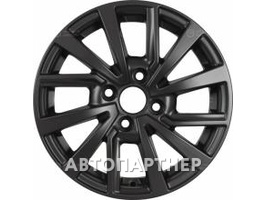 KDW KD1420 5.5x14 4x98 ET35 58.5 Matt_ Black_Painted